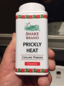 Prickly heat snake brand