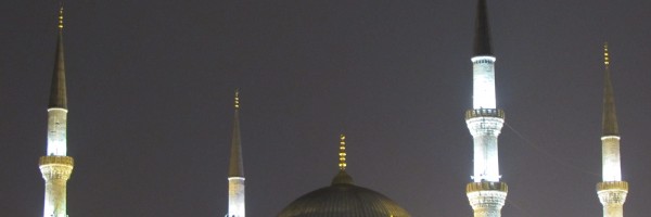 Blue Mosque at Night